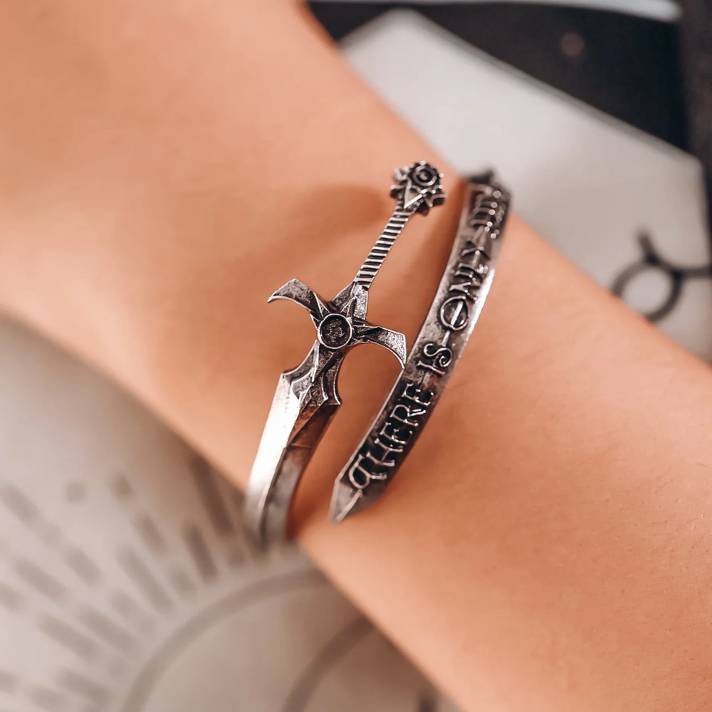 Bookish Box Zodiac Academy Inspired Sword Bracelet